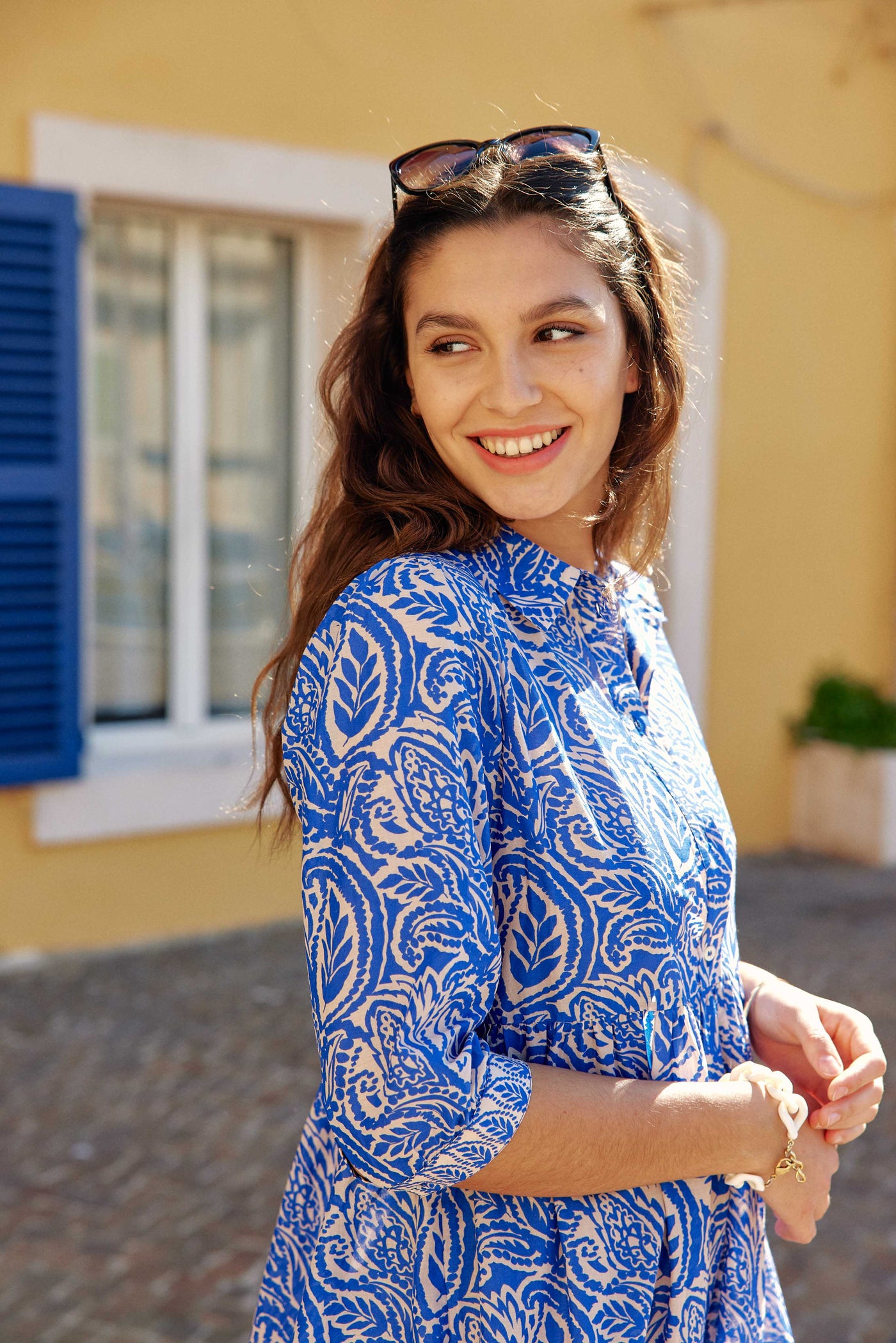 Robe Annemarie - Bleu