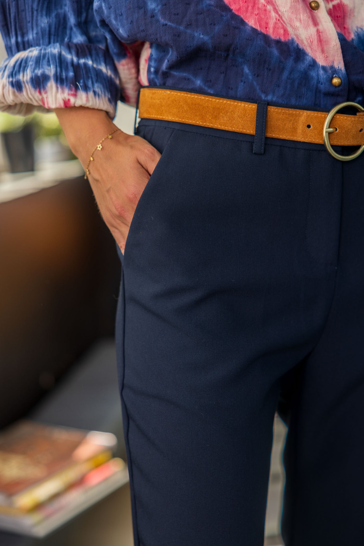 Trouser Aris - Marine