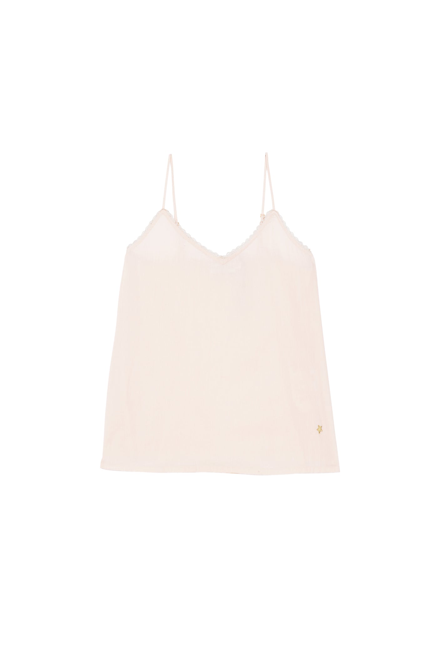 Caraco et shorty set Botsy - Champagne