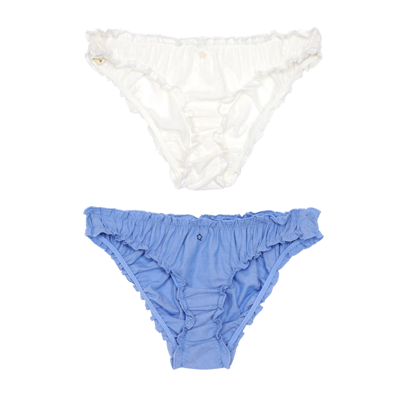 Culotte set Enea - Ecru/Chambray