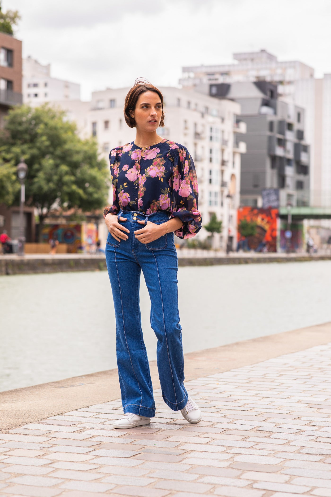 Jeans Gamote - Stone