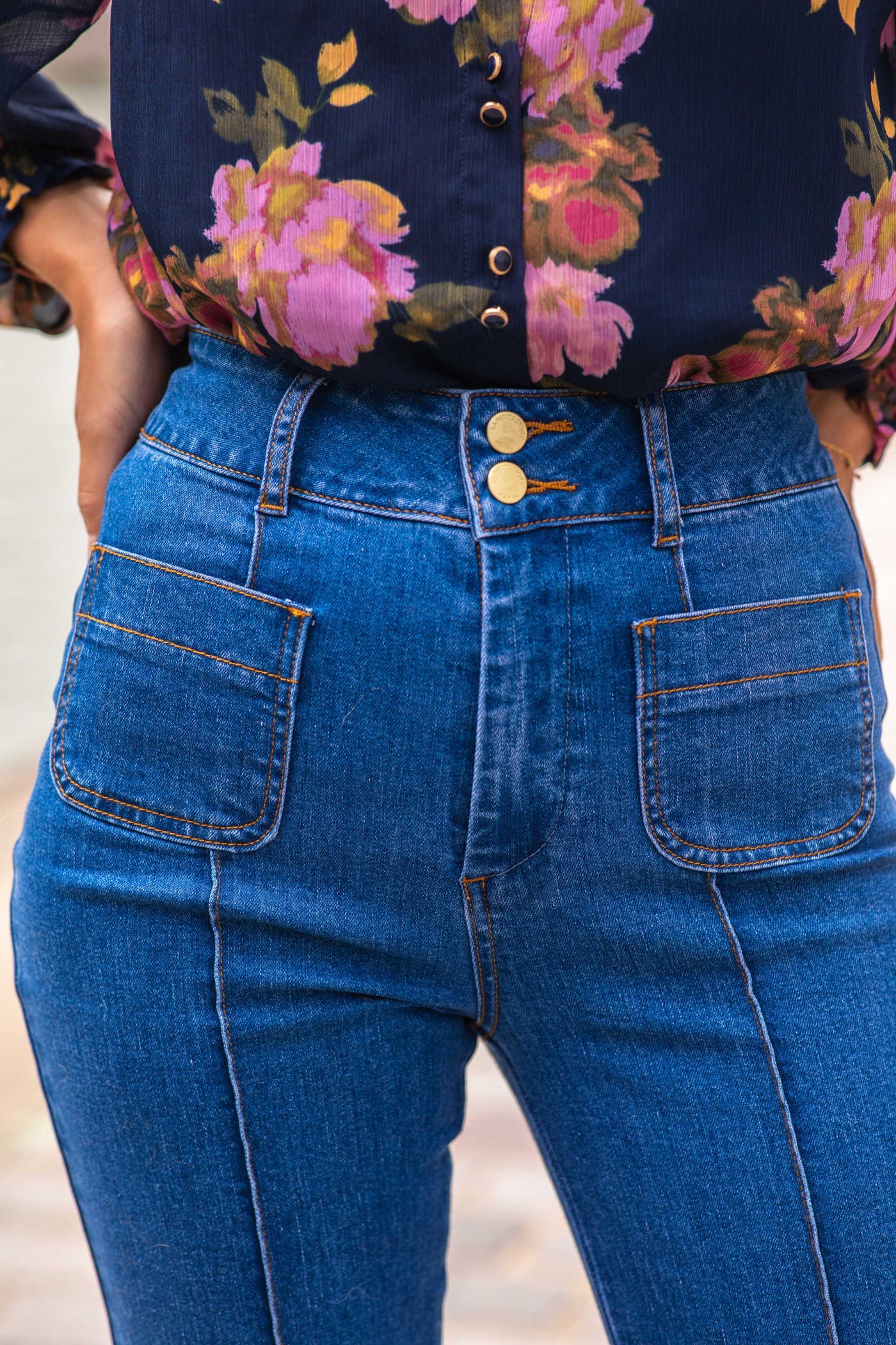 Jeans Gamote - Stone
