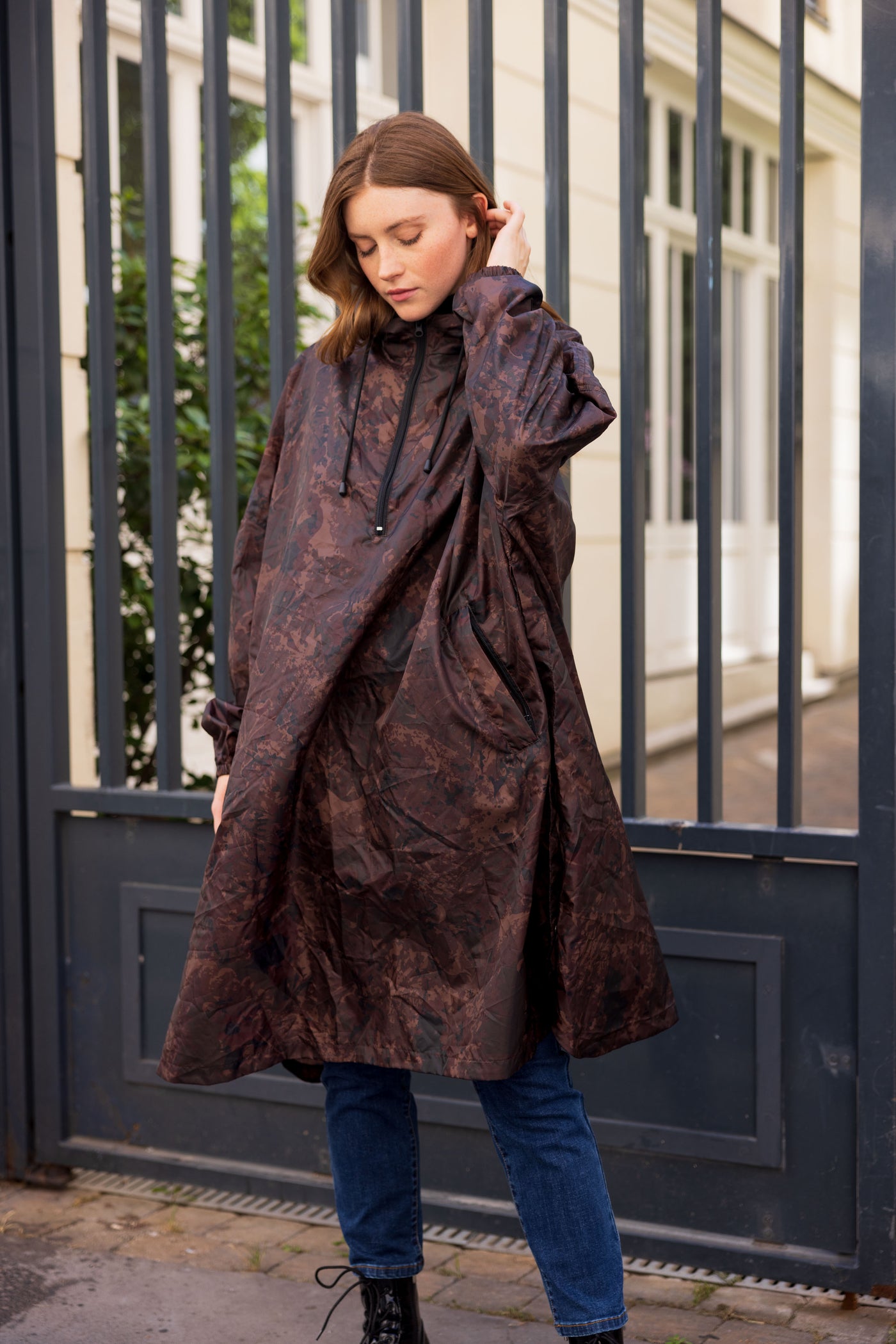 Poncho de pluie leopard KARL LA PETITE ETOILE