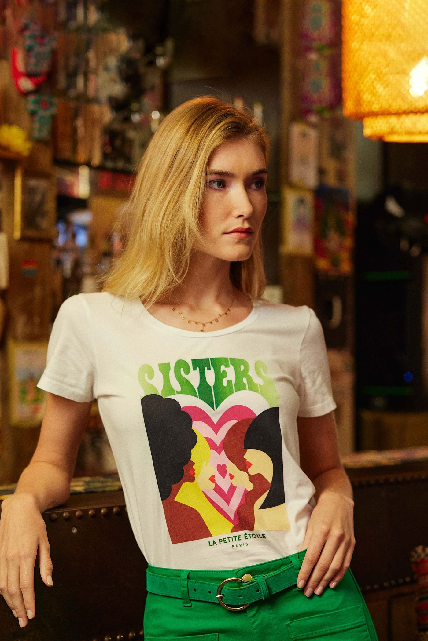 T-shirt Soeurettes - Blanc