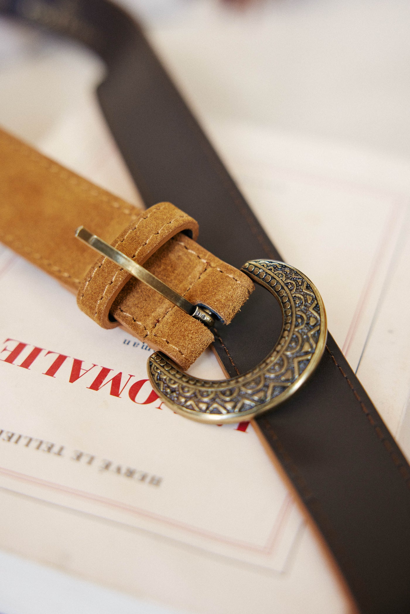 Ceinture Vivian - Camel