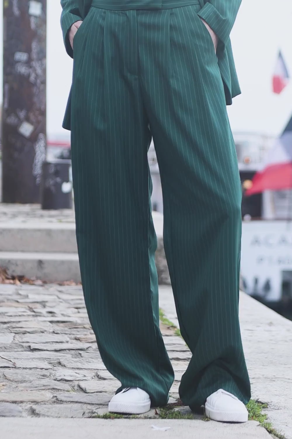 Pantalon Jomana - Vert