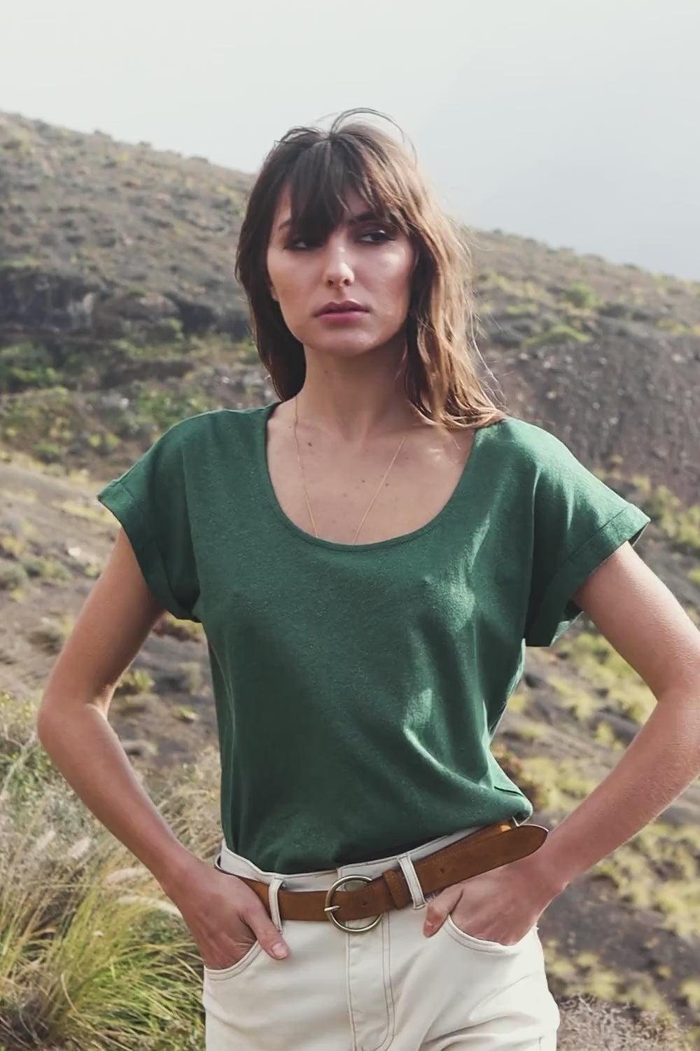 T-shirt Marwa - Vert