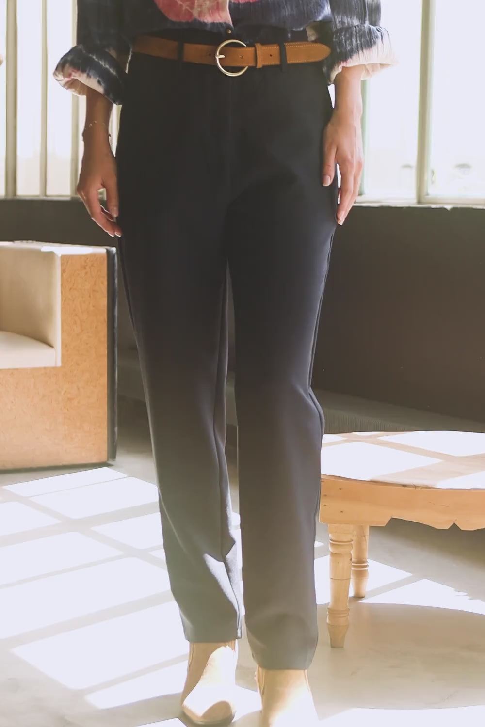 Trouser Aris - Marine