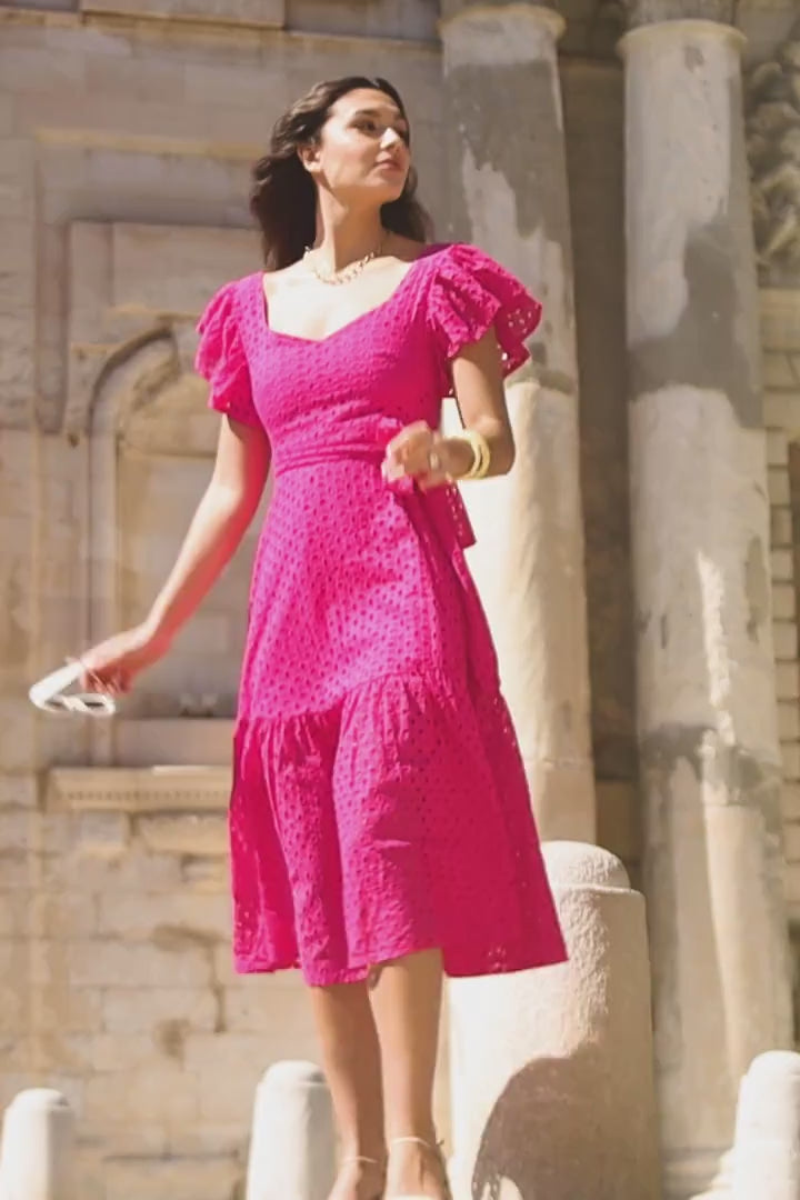 Robe Marinia - Fuchsia